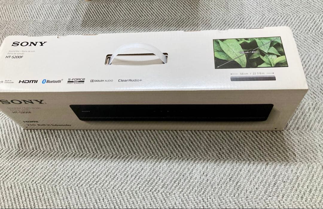 SONY サウンドバー　HT-S200F