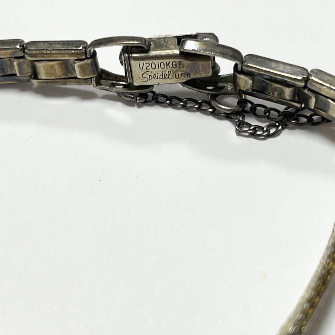 アンティークレディース時計 BENRUS K14 ホワイトゴールド