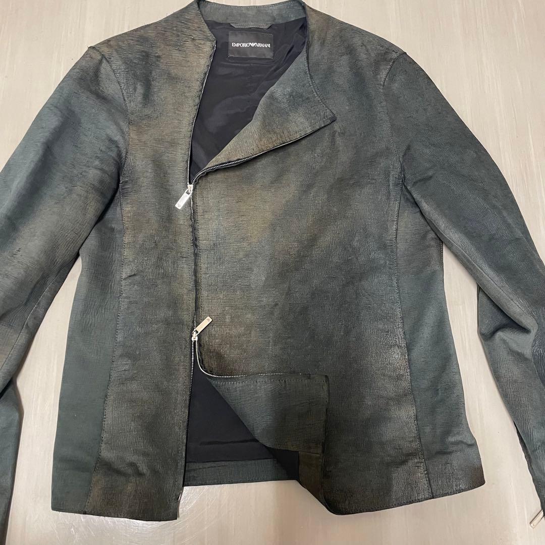 EMPORIO ARMANI レザージャケット