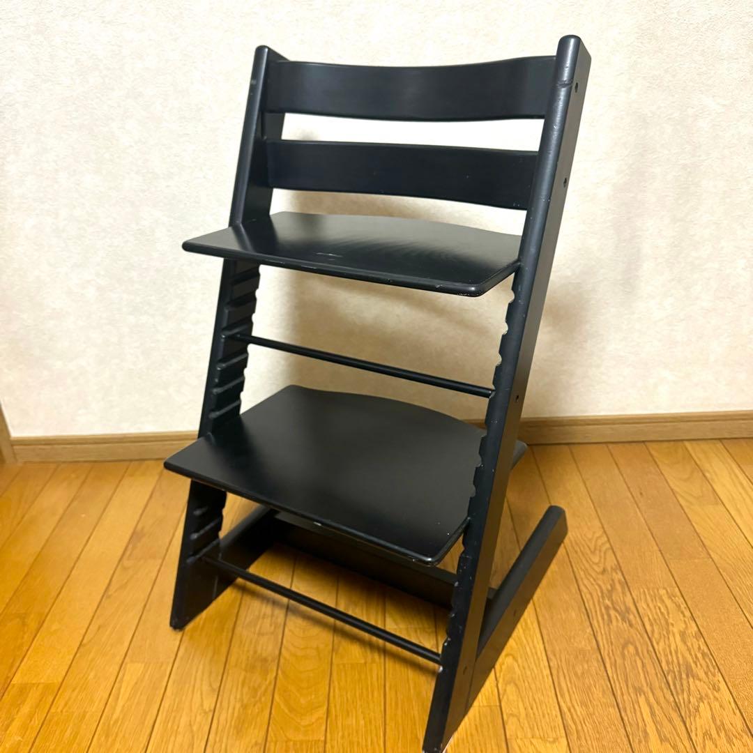 【希少色】 STOKKE ストッケ トリップトラップ シリアル3 S/N3 黒