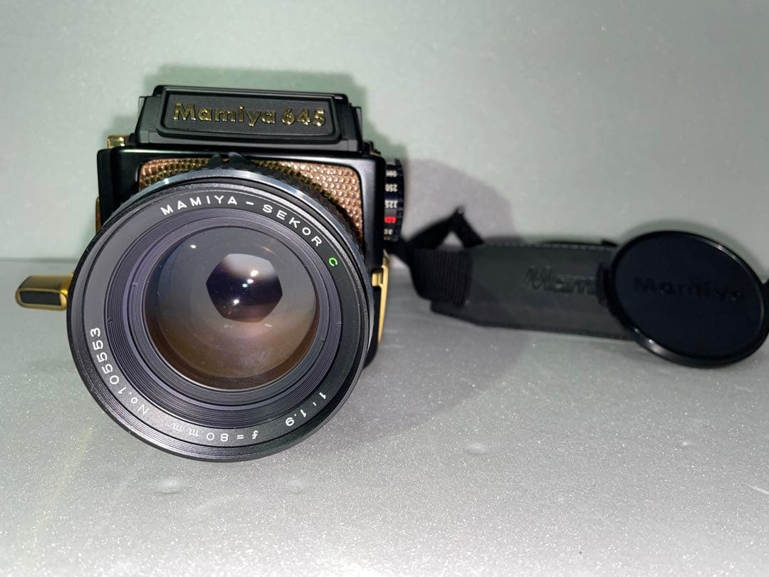 【美品】Mamiya 645 中判カメラ 本体・カメラケース・ストラップ付き