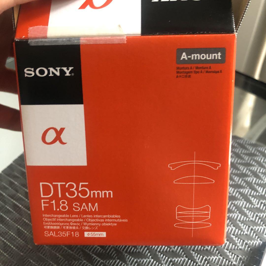 新品未使用　SONY DT 35F1.8 送料無料