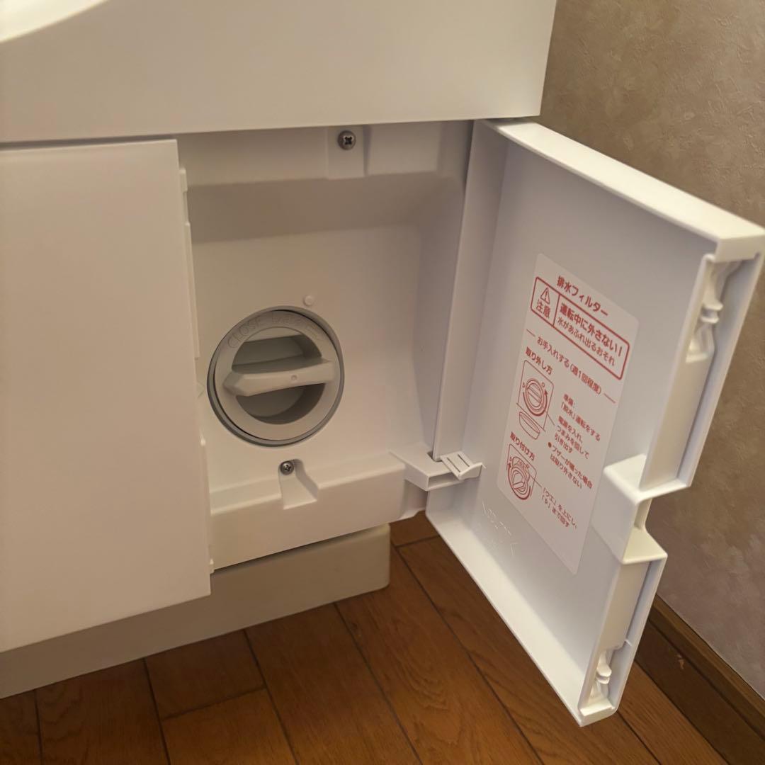 25年式　Panasonic ドラム式洗濯機　NA-LX127DR-W