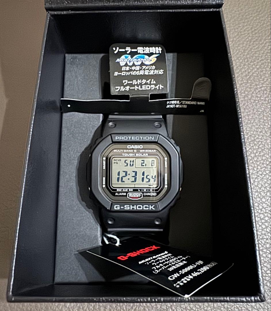 CASIO G-SHOCK GW-5000U-1JF 保証付き