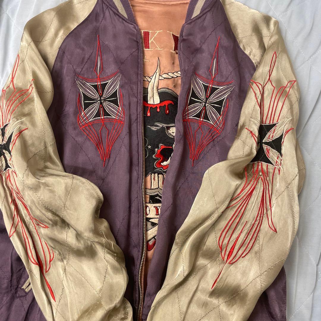 Lucky13 スカジャン　リバーシブル