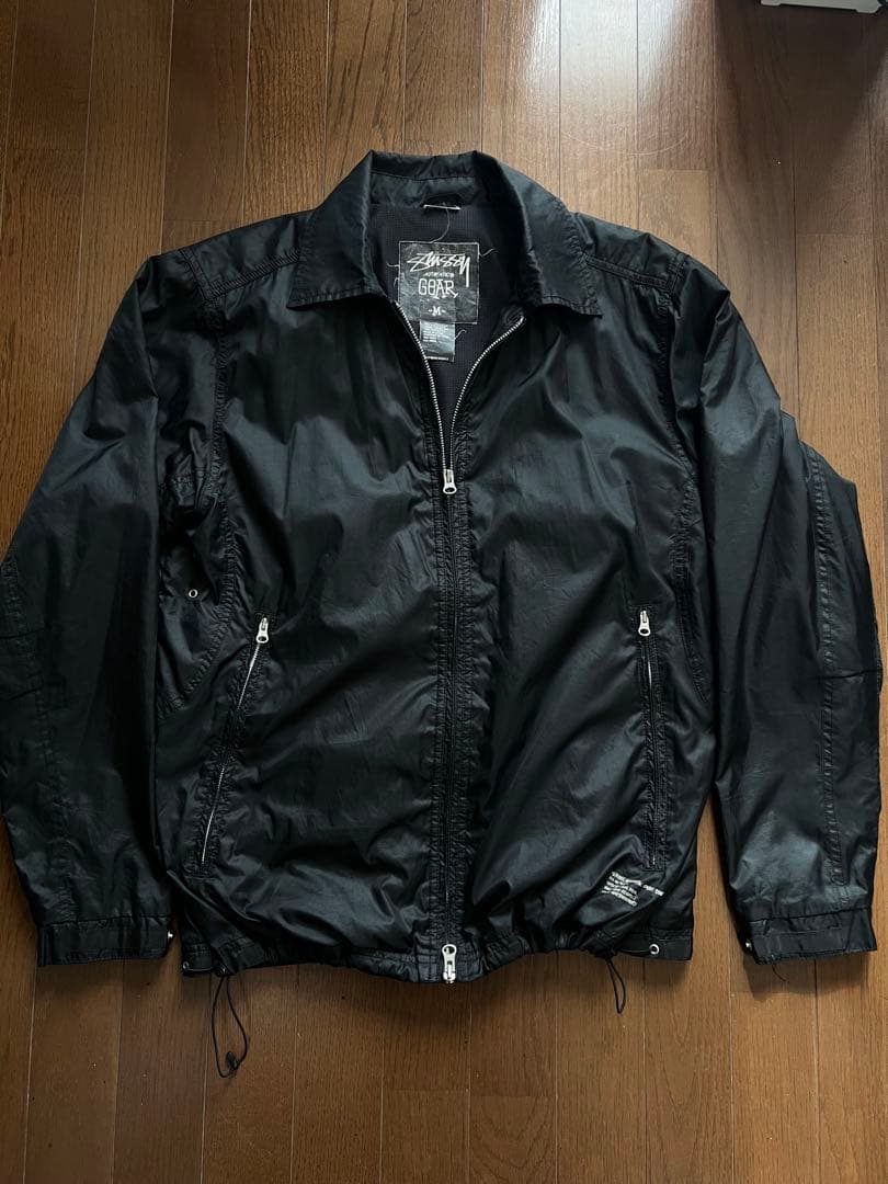 Stussy AUTHENTIC GEAR ナイロンジャケット ダブルジップ