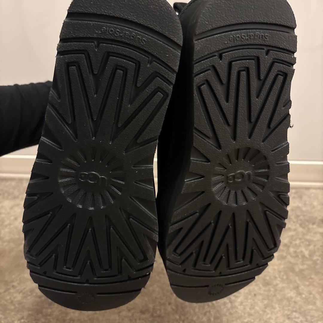 美品！　UGG アグ　ブラック ムートンブーツ　23cm