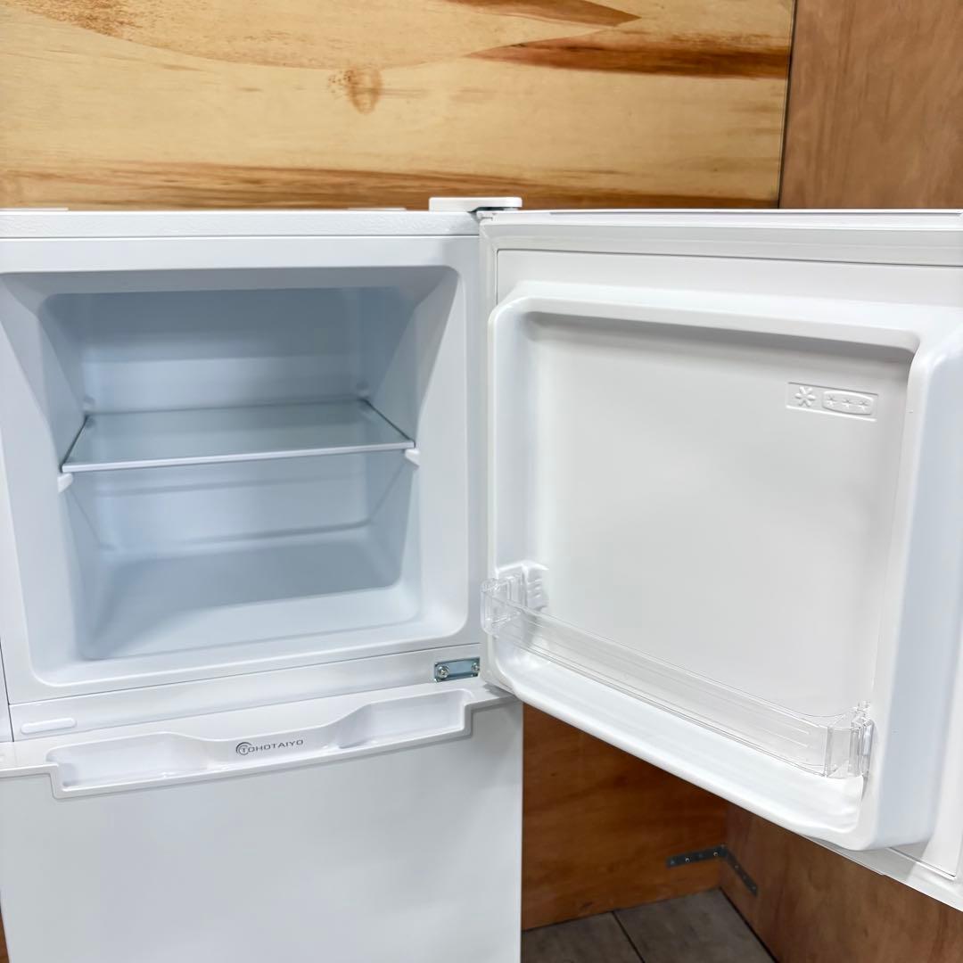 一都三県限定　配送設置無料　冷蔵庫　2ドア　TOHOTAIYO 2024年製