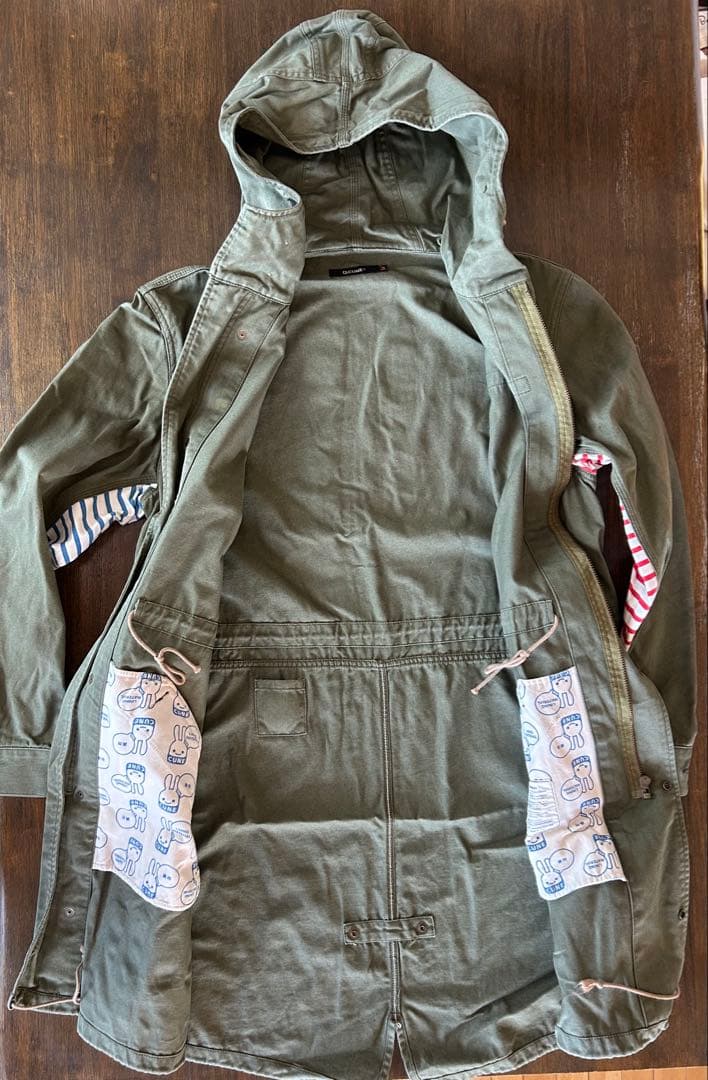 cune キューン モッズコートL　FUGUFUGU ミリタリーコート2015