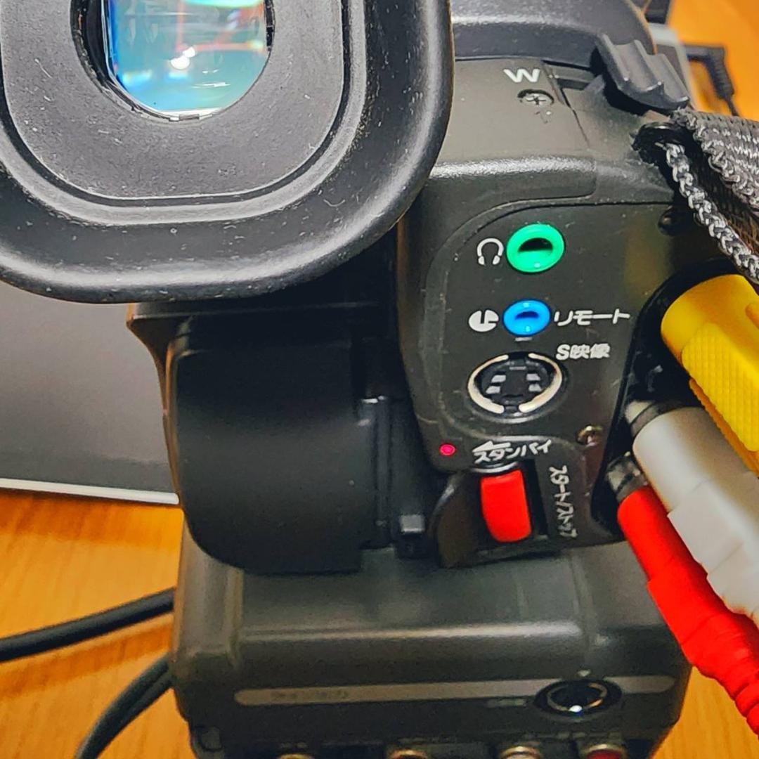 【動作確認済】SONY Hi8 高画質 ビデオカメラ ステーション セット