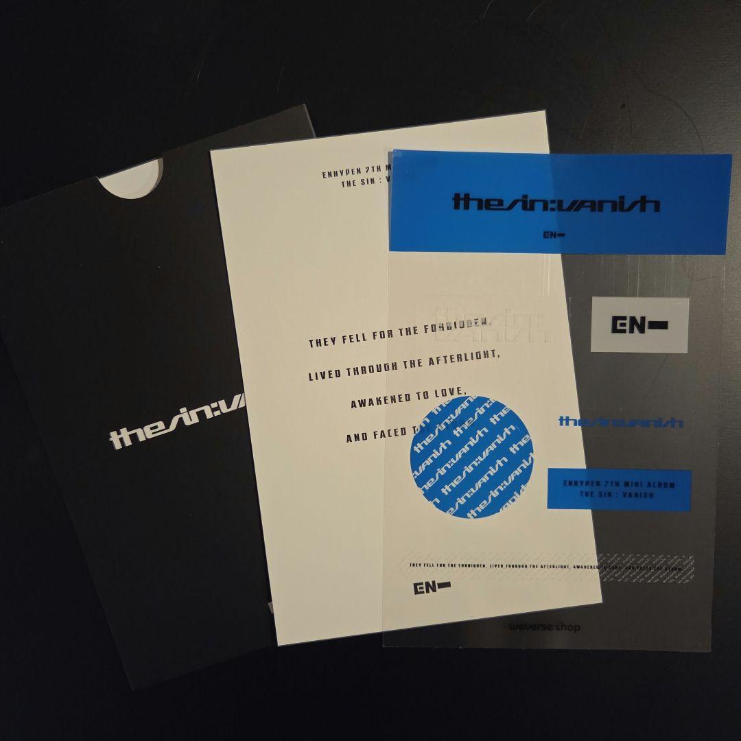 ENHYPEN THE SIN:VANISH SUNOO ボイスキーリング