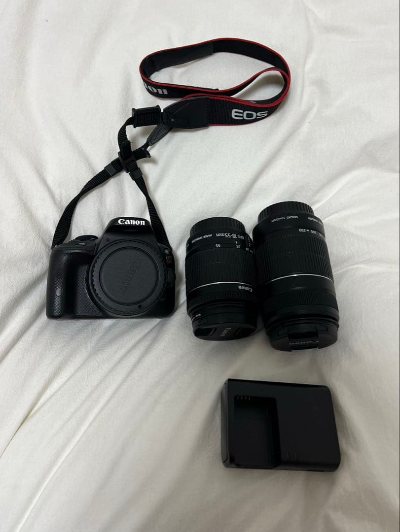 Canon EOS Kiss X7 デジタル一眼レフカメラ 2本レンズ付き