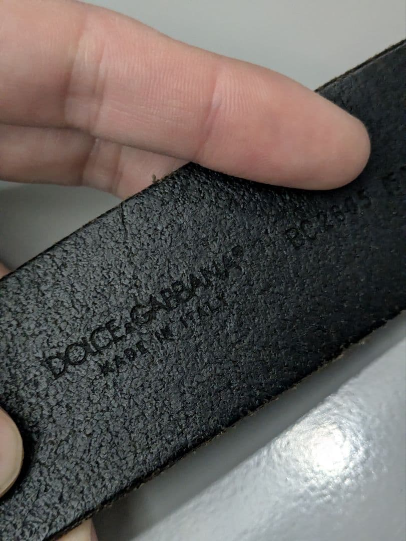 Dolce & Gabbana/ドルチェ&ガッバーナ レザーベルト　85