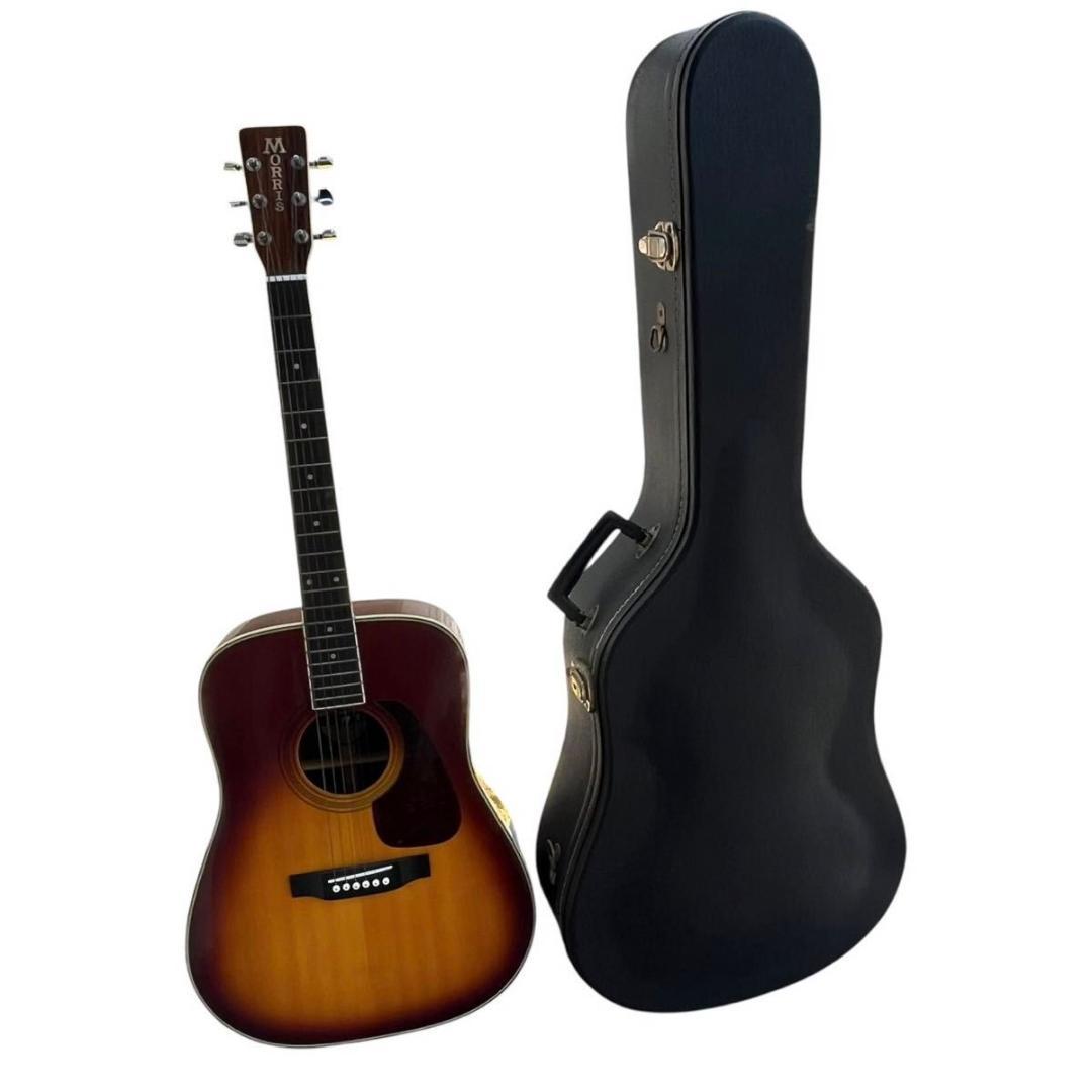 【美品】MORRIS MD-516 アコースティックギター ハードケース