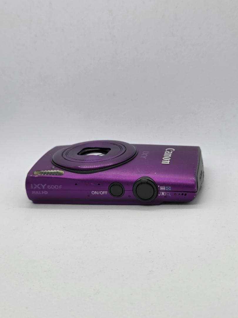 【ジャンク】キャノン Canon IXY 600F パープル デジタルカメラ