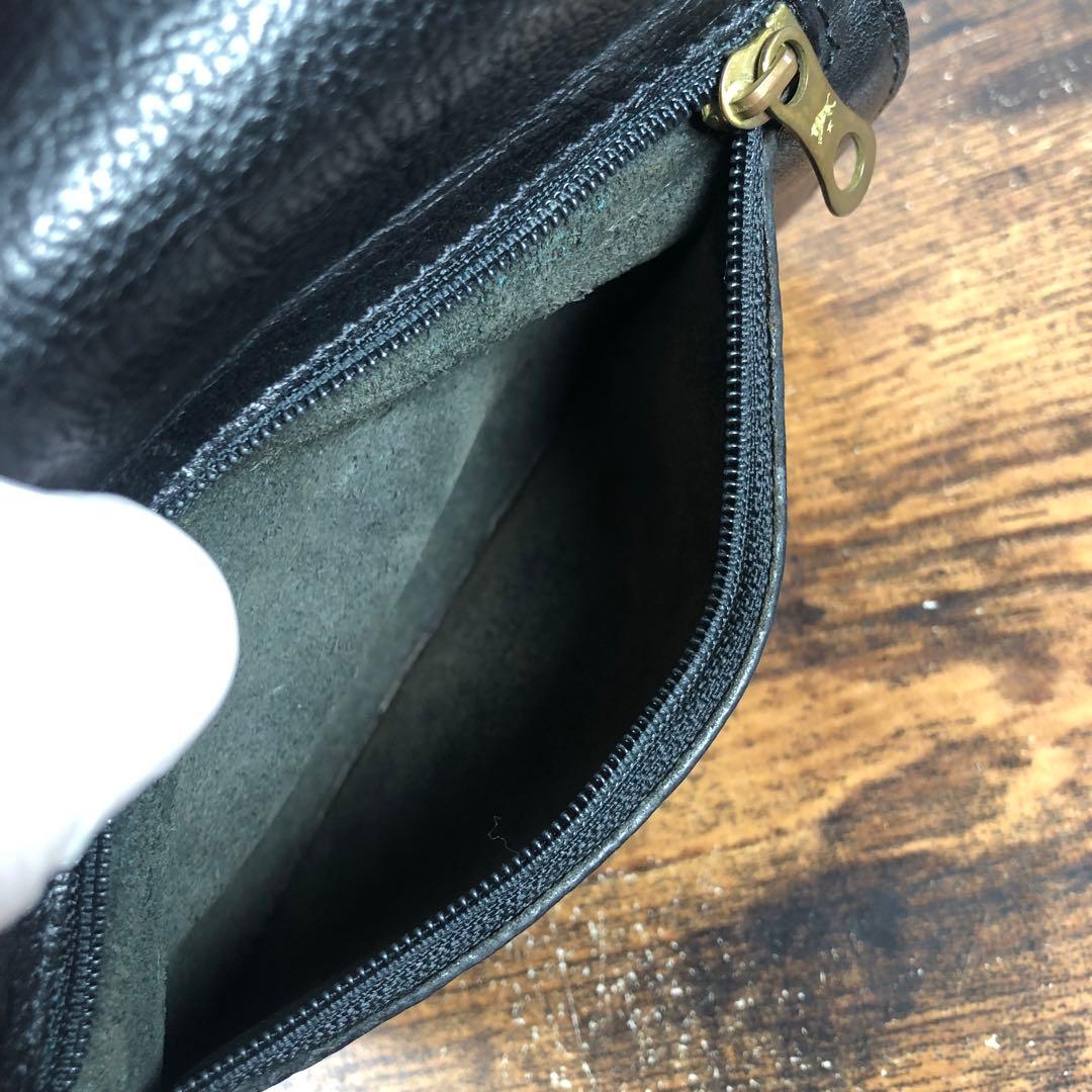 イルビソンテ ウエストポーチ ウエストバック レザー ブラック