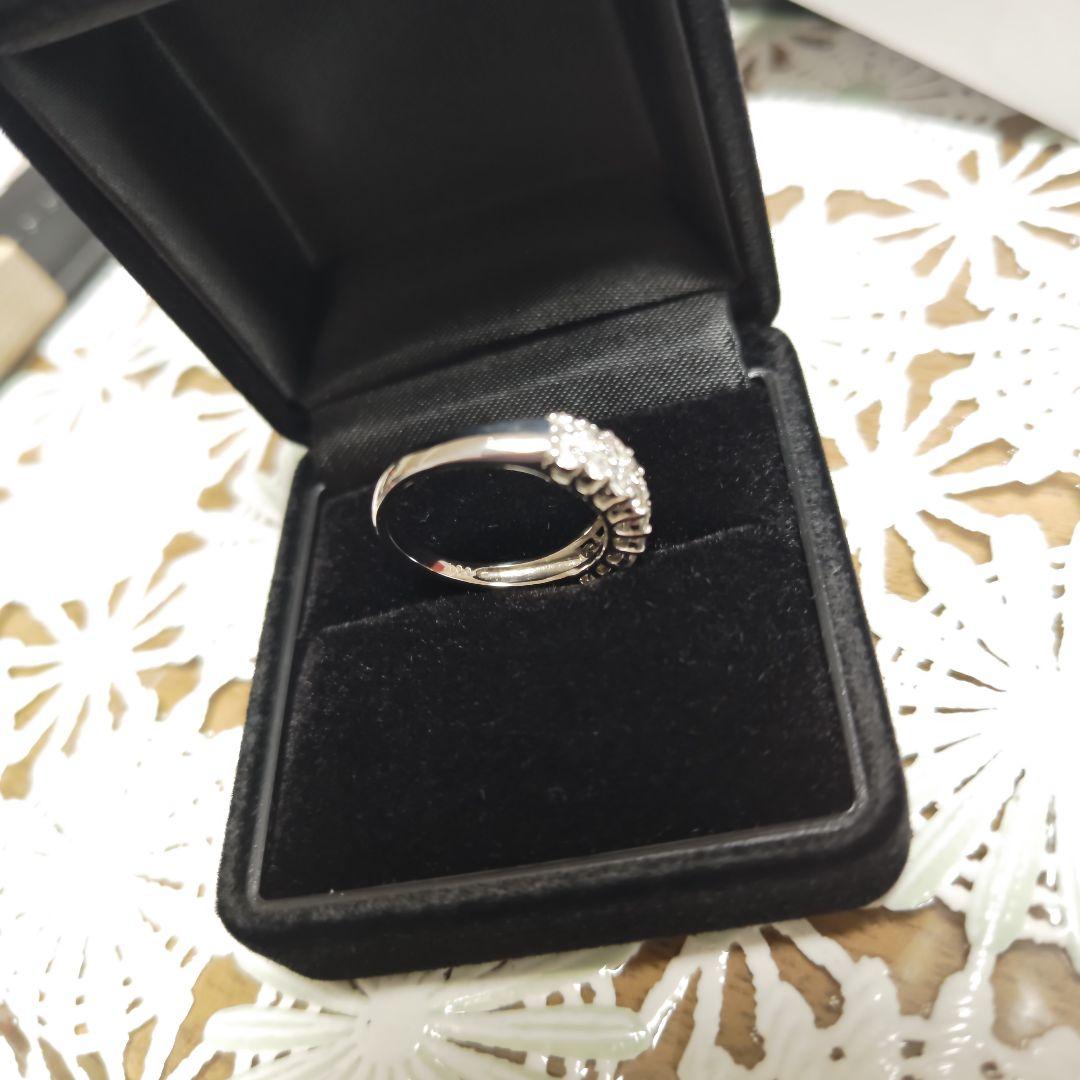 最終お値下げ　美品ダイヤモンド1.0ct リング　プラチナ900新品仕上げ鑑定済