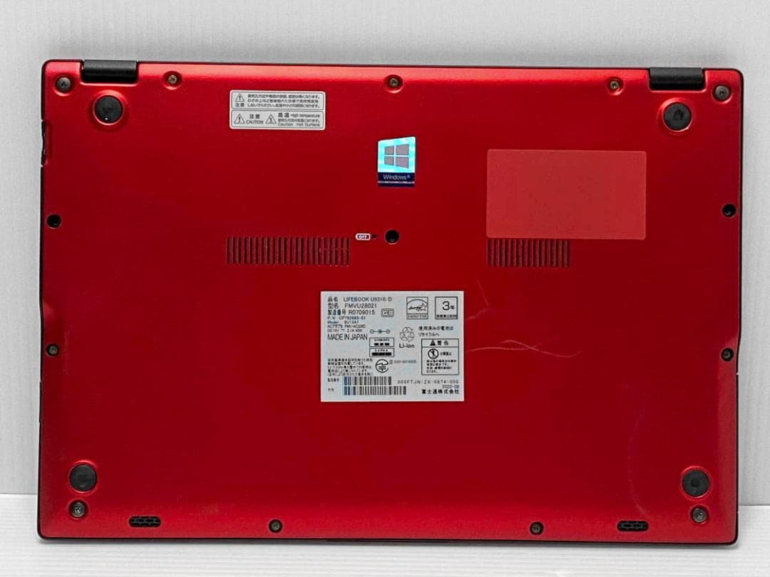 I*o様 ガーネットレッド 第10世代Core i5 LIFEBOOK U931