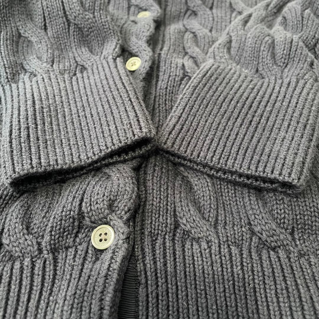 Polo by Ralph Lauren ケーブル カーディガン ネイビー M