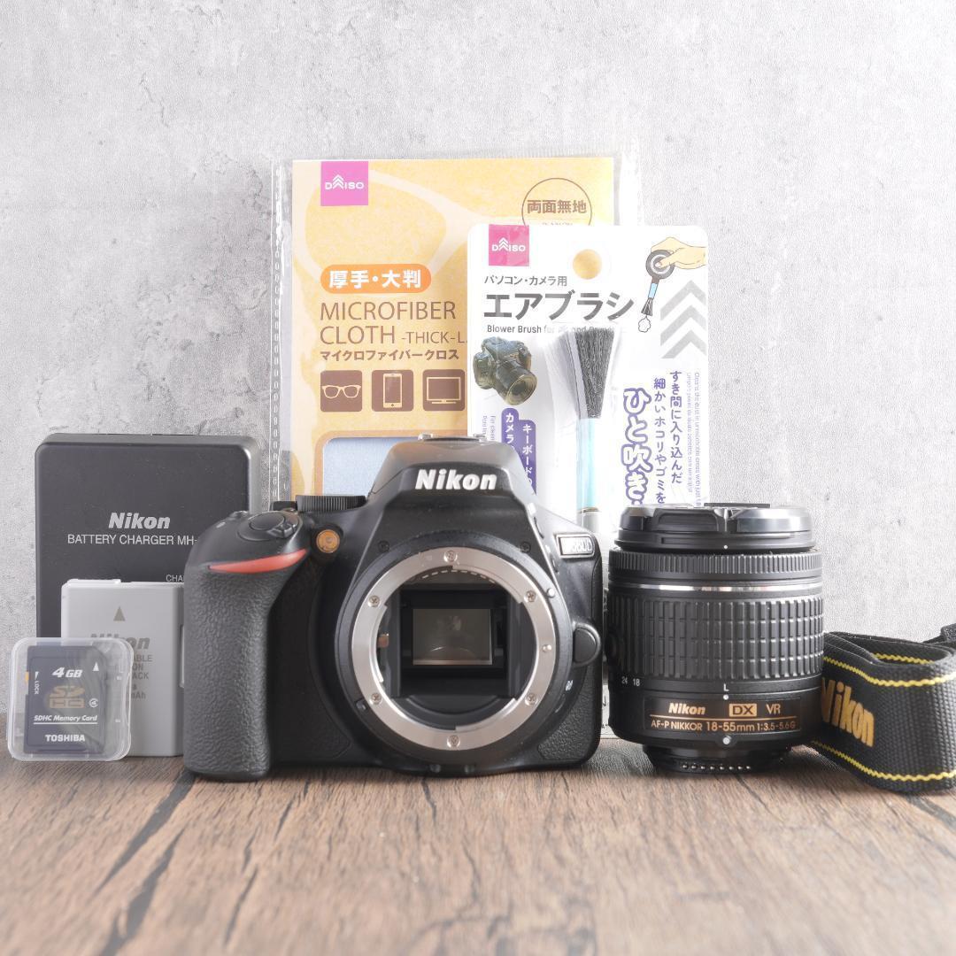 ✨美品✨自撮りも楽々✨Wi-Fi搭載✨Nikon D5600　710