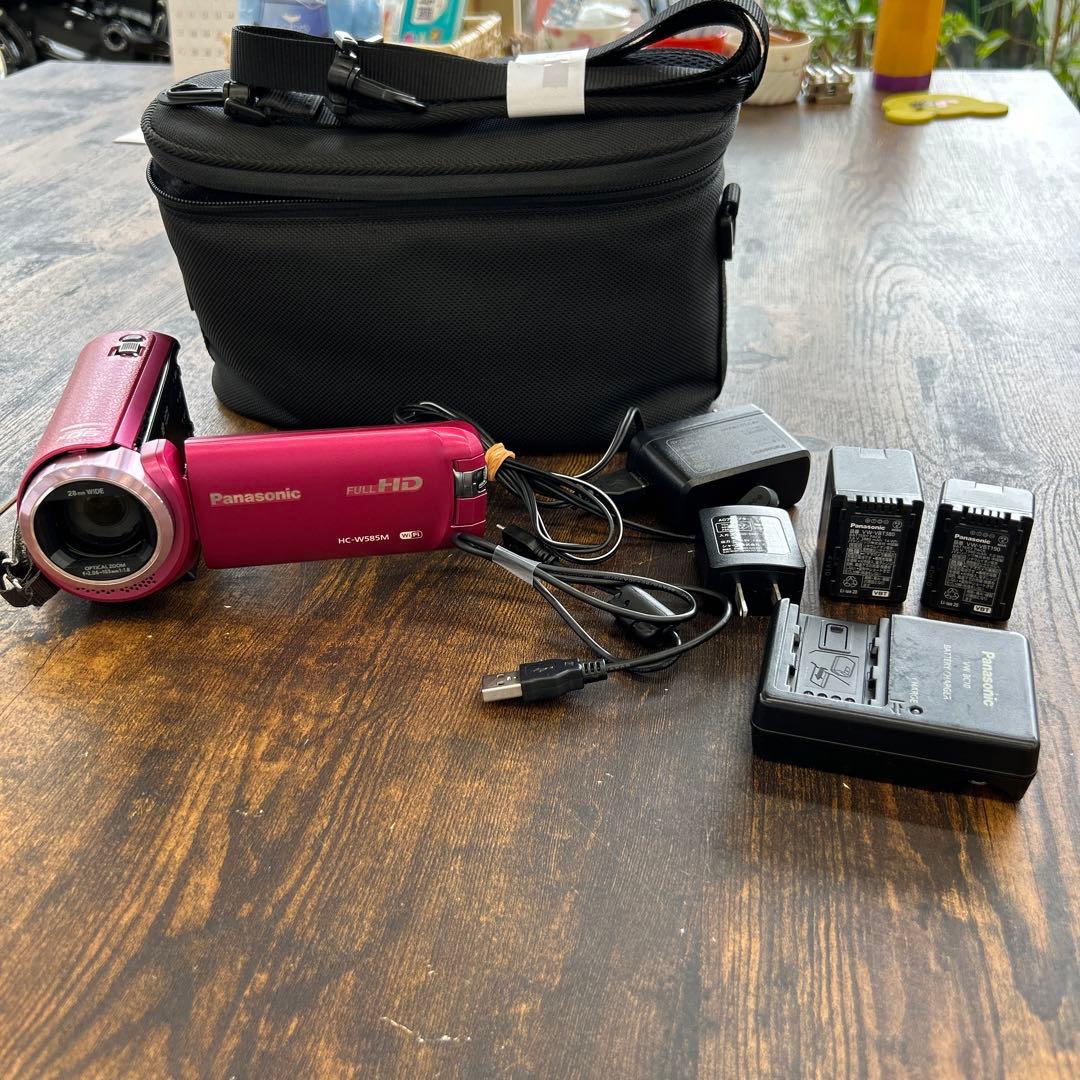 G28 Panasonic HC-W585M ビデオカメラ