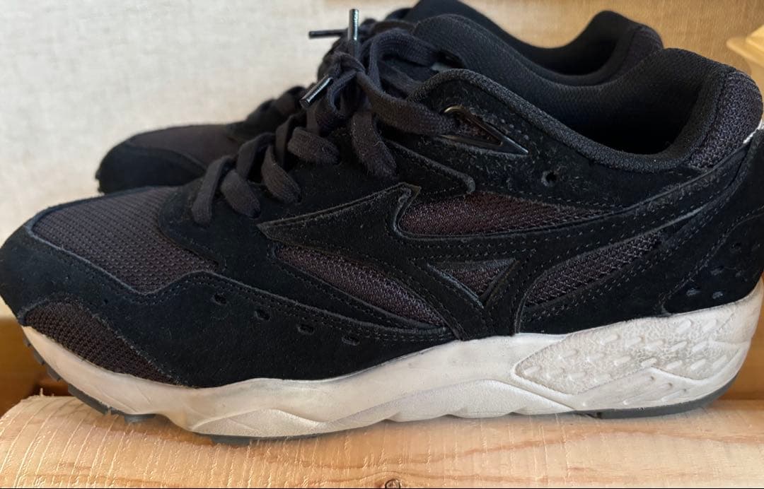 MIZUNO × MARGARET HOWELL スニーカー [27]cm 黒