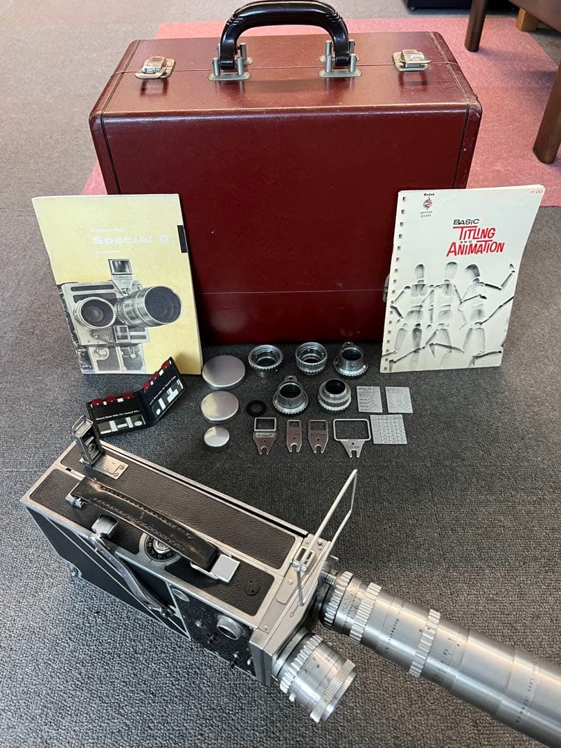 Cine-Kodak Special II Camera レンズ2本付き
