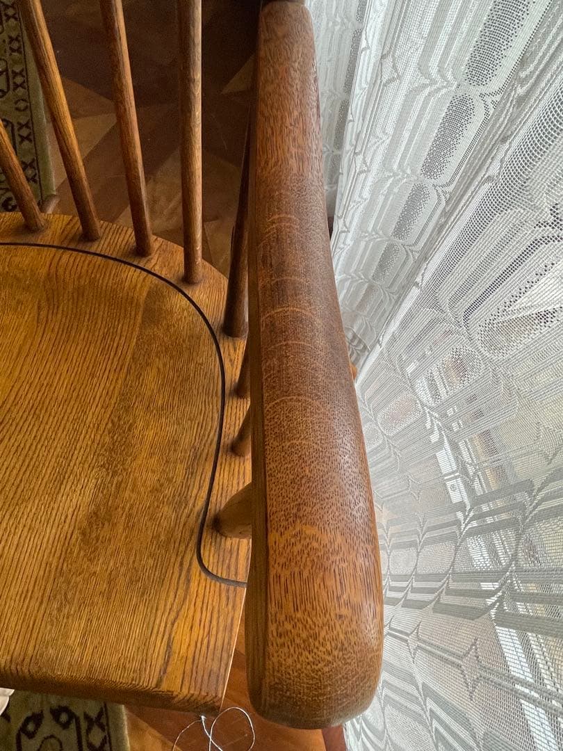 キツツキ　飛騨　美品　ロッキングチェア　アンティーク