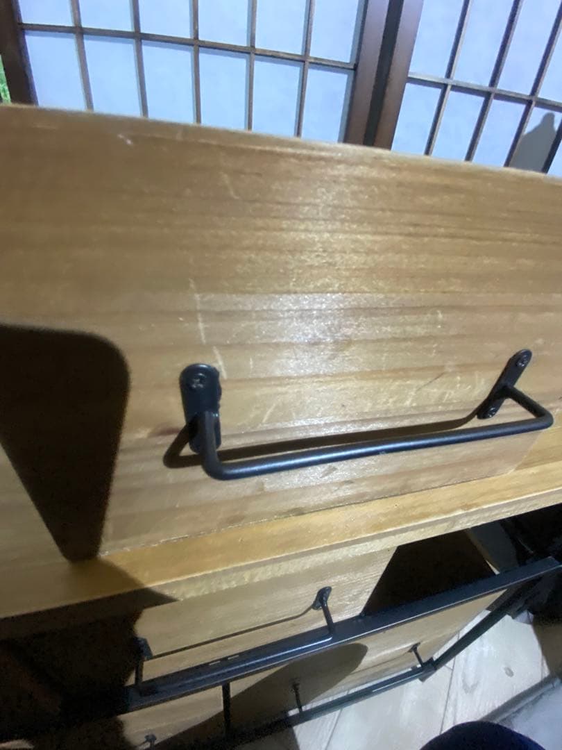 ✨完売品✨　salut!サリュ　WEB限定アイアンウッド5ドロワーマルチラック