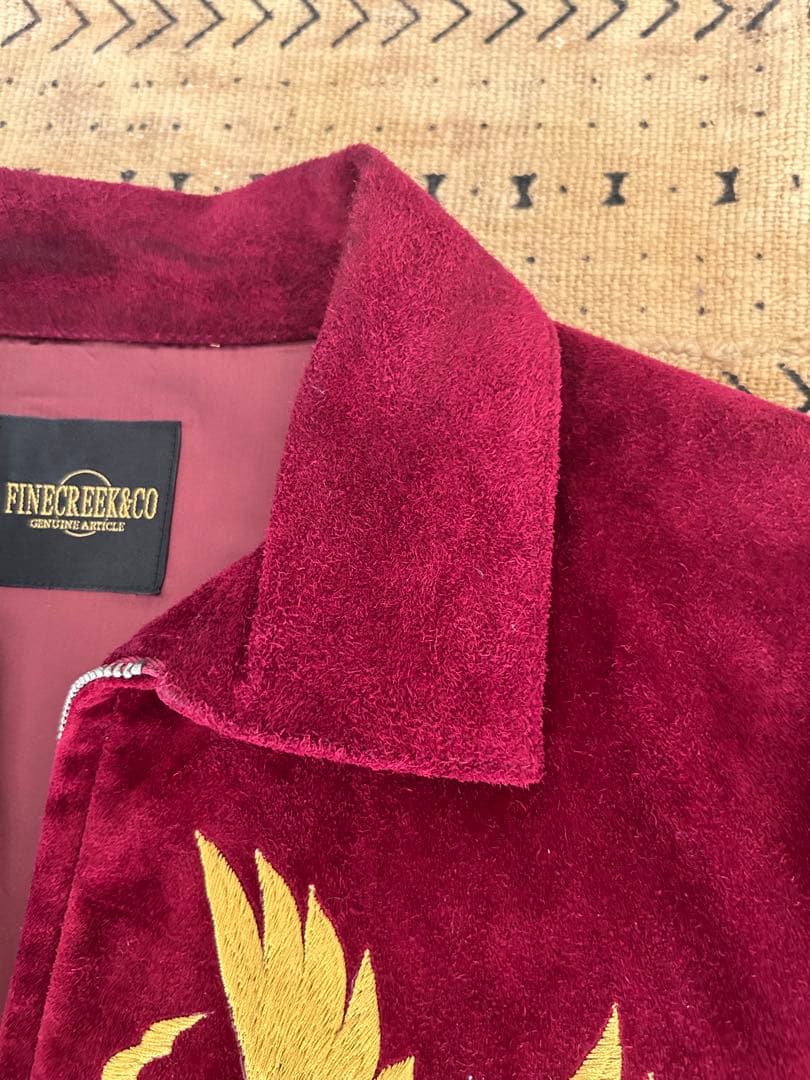 FINE CREEK&CO レザースカジャケット\"ノーフォーク\"