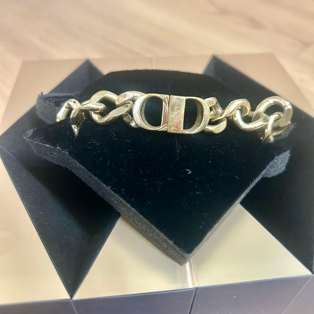 Christian Dior CD Icon チェーンリンク ブレスレット