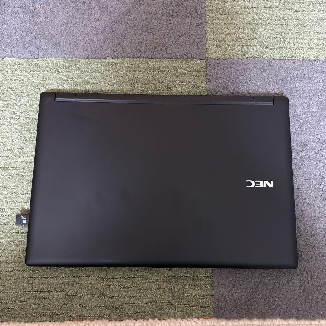 NEC ノートパソコン 15.6インチ ブラック