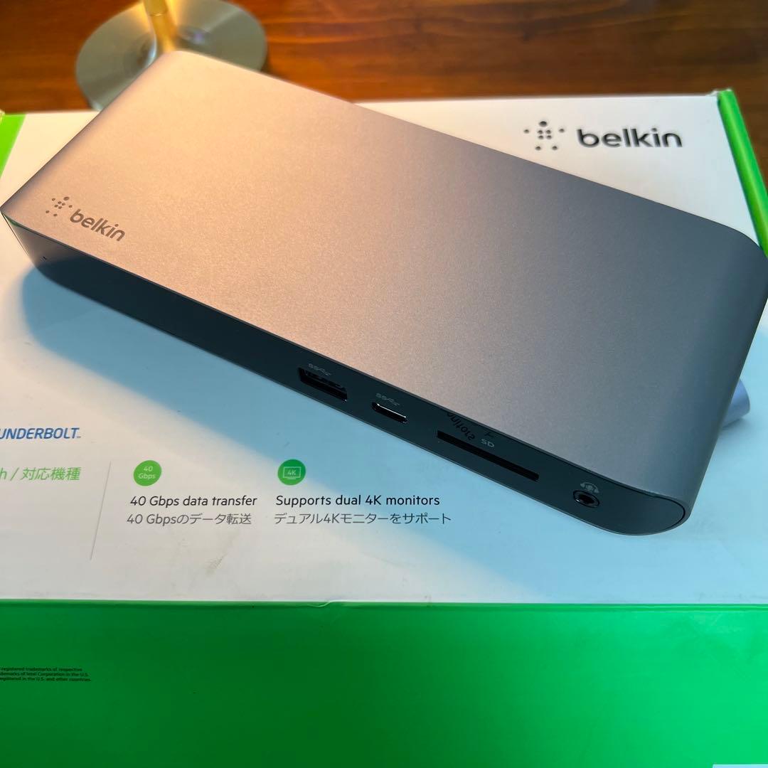 Belkin Thunderbolt 3 Dock USBハブ