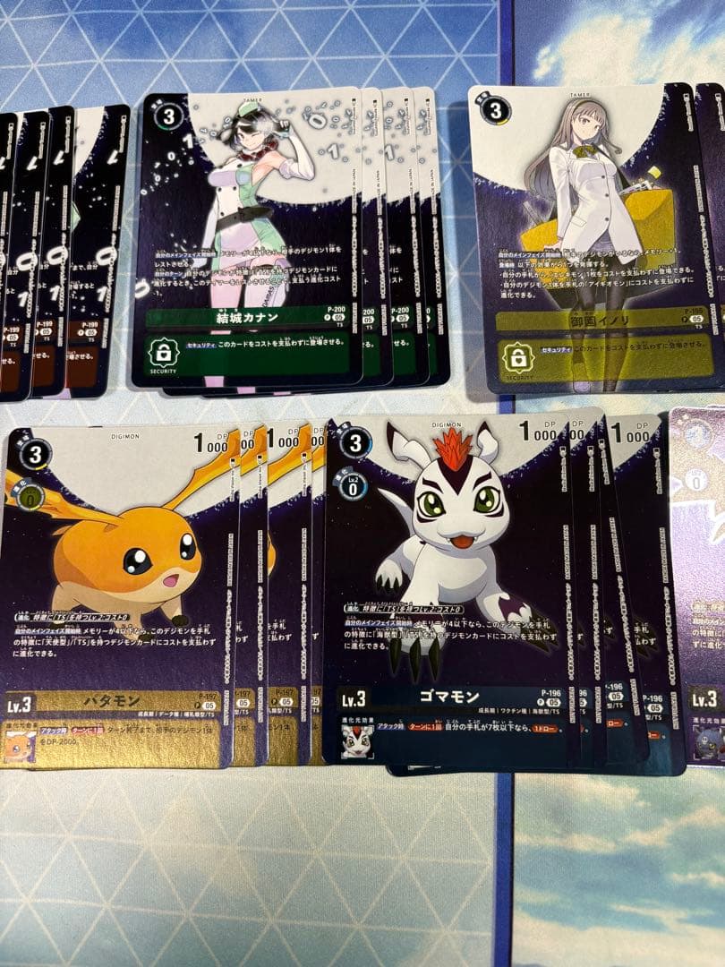 デジモンカード　タイムストレンジャー　プロモ各4枚セット