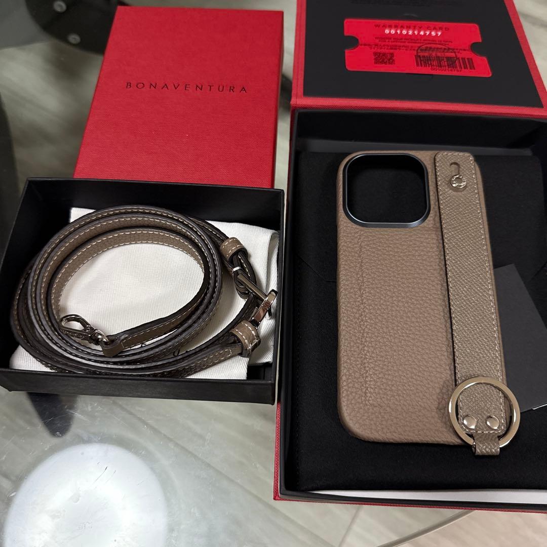 BONAVENTURA iPhone16pro ストラップset