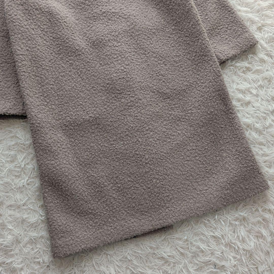 現行 Theory Dawson Faux ダッフルコート ミドル丈 グレー S