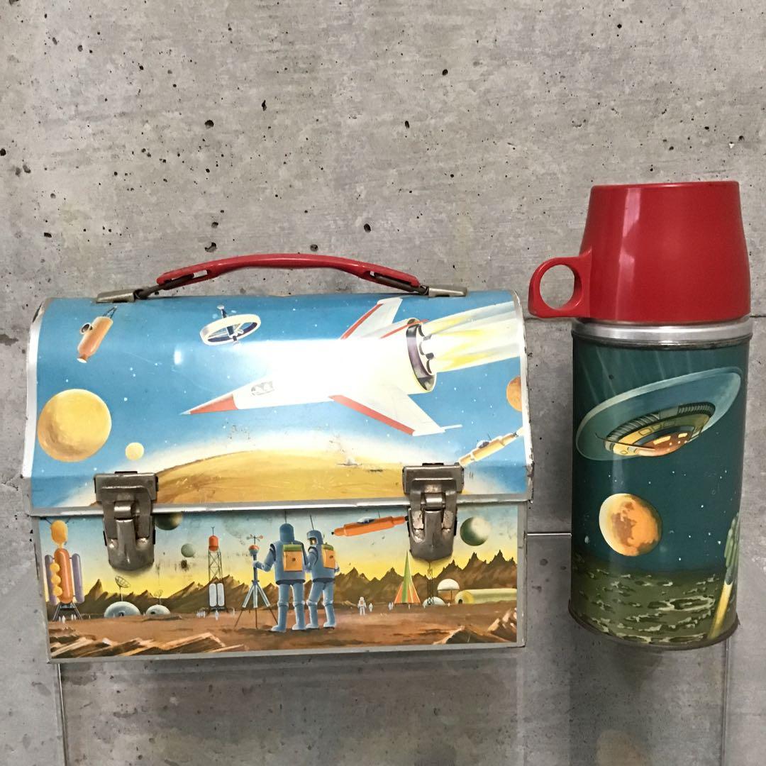 ブリキ ランチボックス 1960年製 ビンテージ