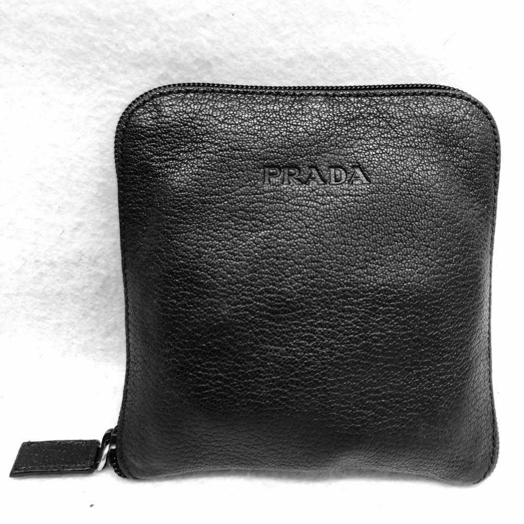 美品！PRADA ブラック 折り畳みエコバッグ