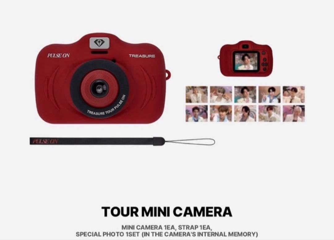 TREASURE PULSE ON ソウルコン ミニカメラ