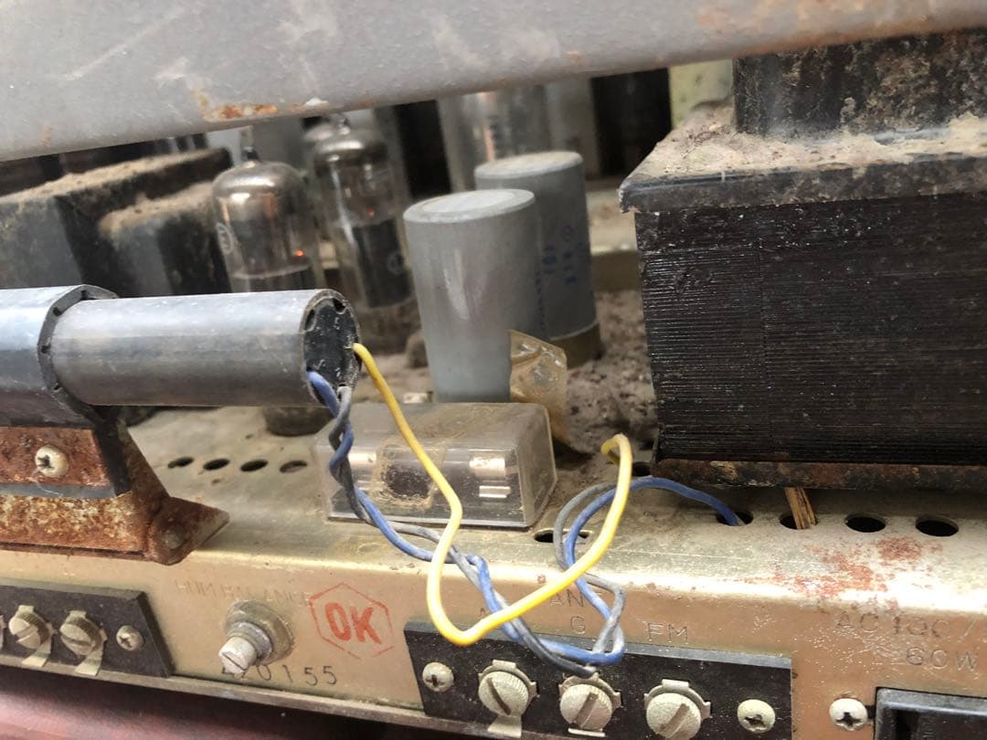 TRIO 真空管式ラジオ W X-333(J055)