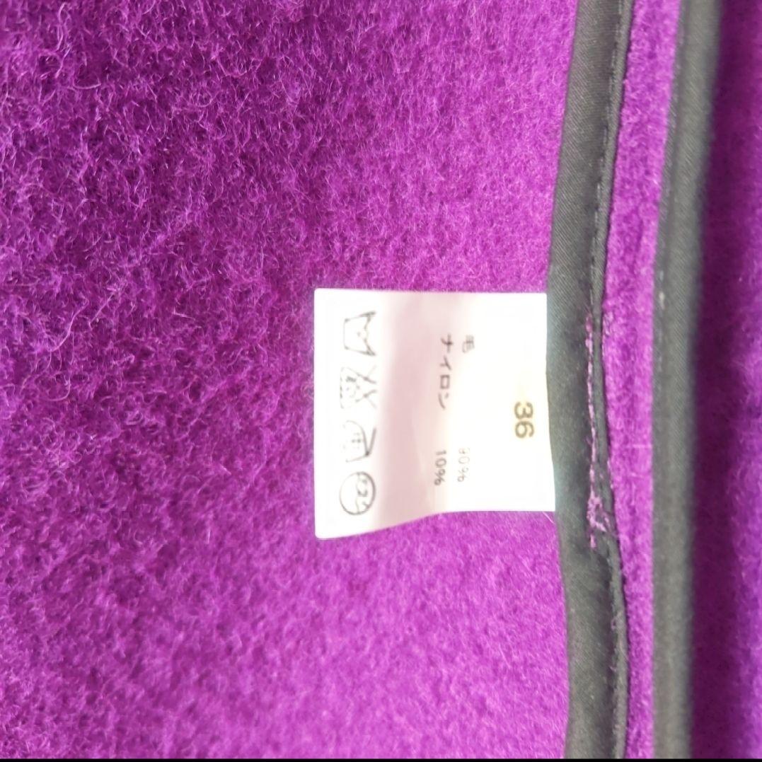 週末限定大幅値下げ！！高級９万　ダッフル　アーノルドブルック 　パープル　紫