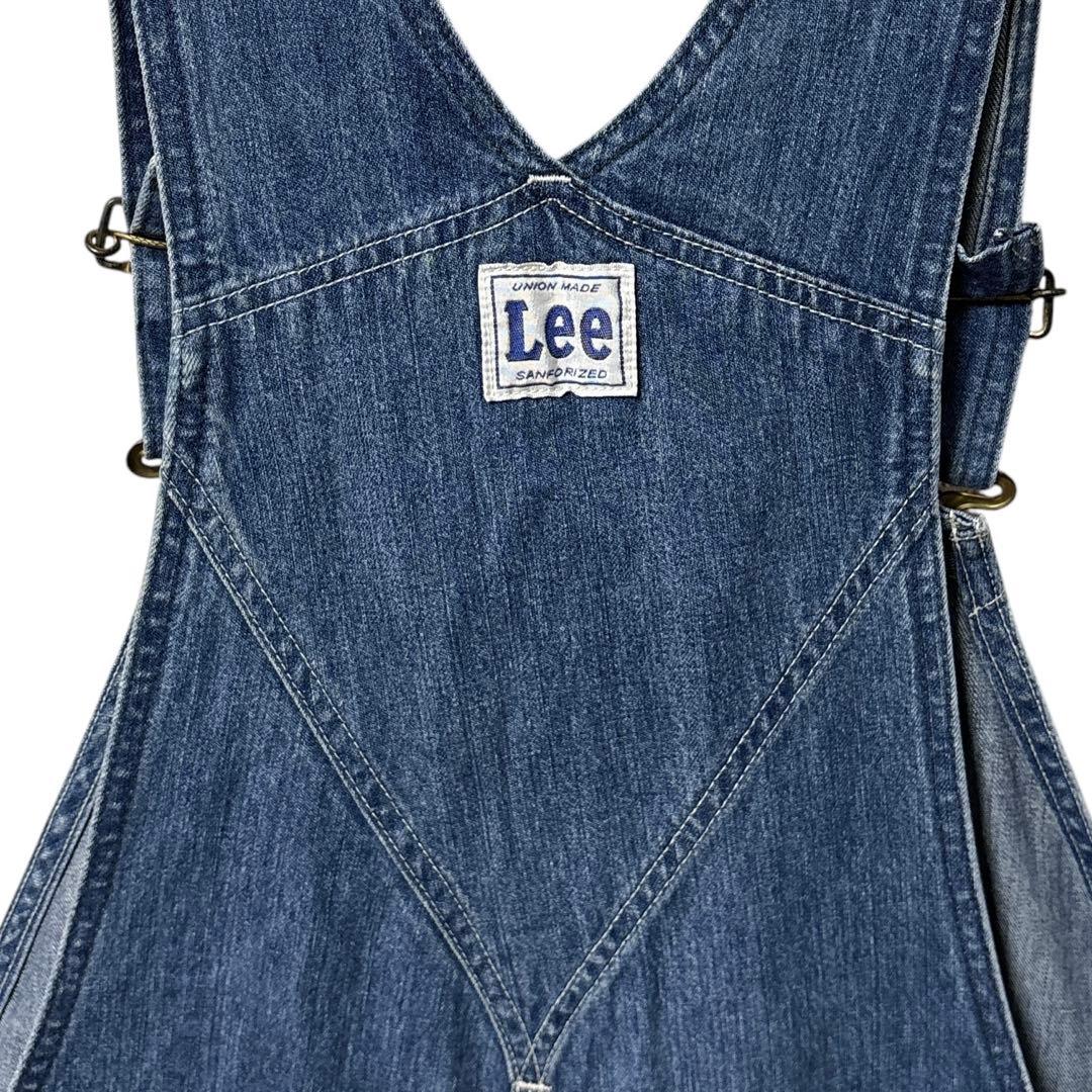 Lee DUNGAREESデニムオーバーオール サロペット ヴィンテージ加工