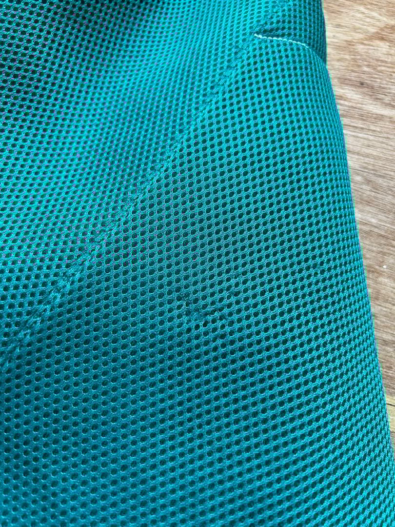 MM6 Maison Margielaメッシュジャパニーズトートバッグ グリーン