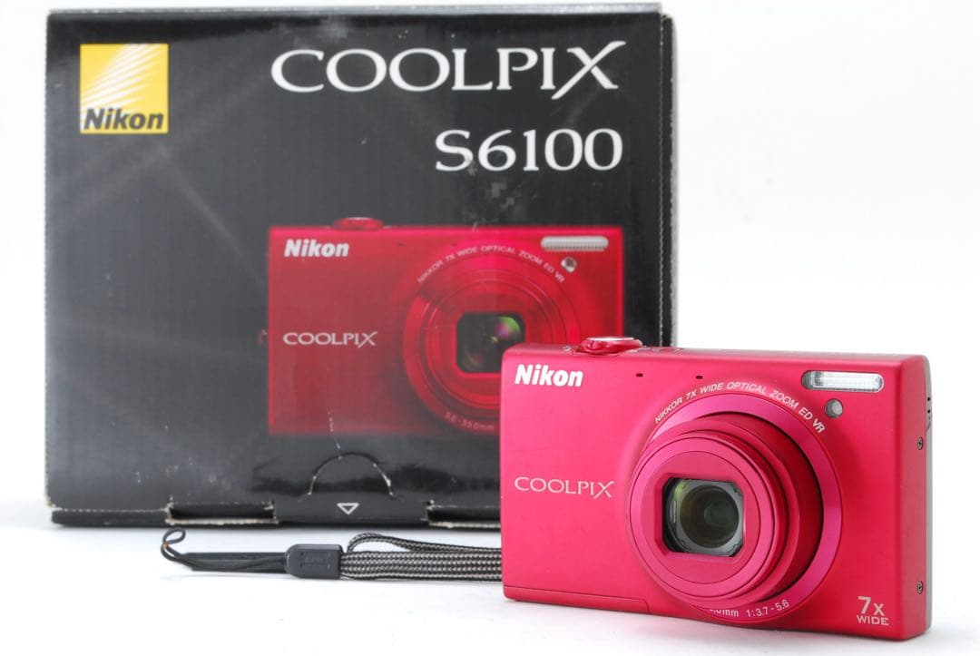 ✨極美品✨ニコン COOLPIX S6100❤大型タッチ液晶で簡単操作！