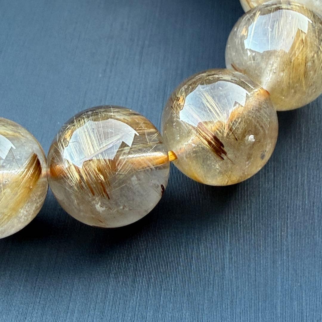 ラルク A4802 タイガータイチンルチルクォーツ