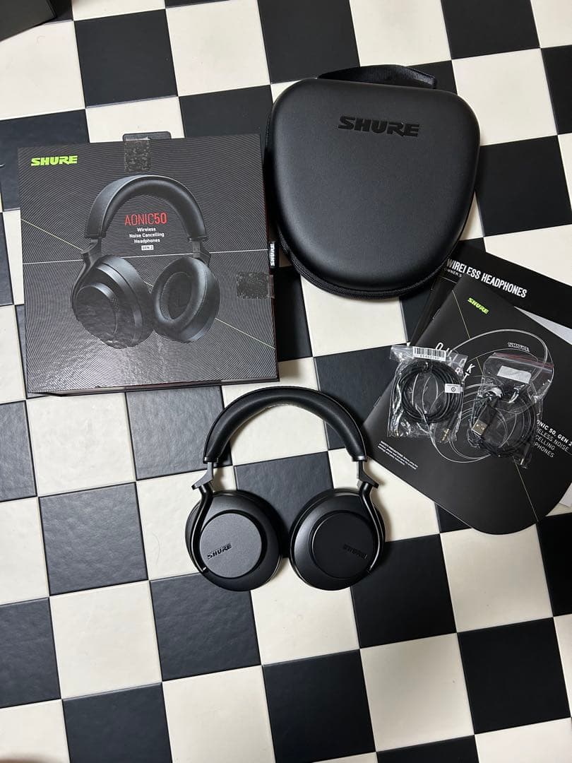 【極美品】SHURE AONIC 50 GEN2 ワイヤレスヘッドホン