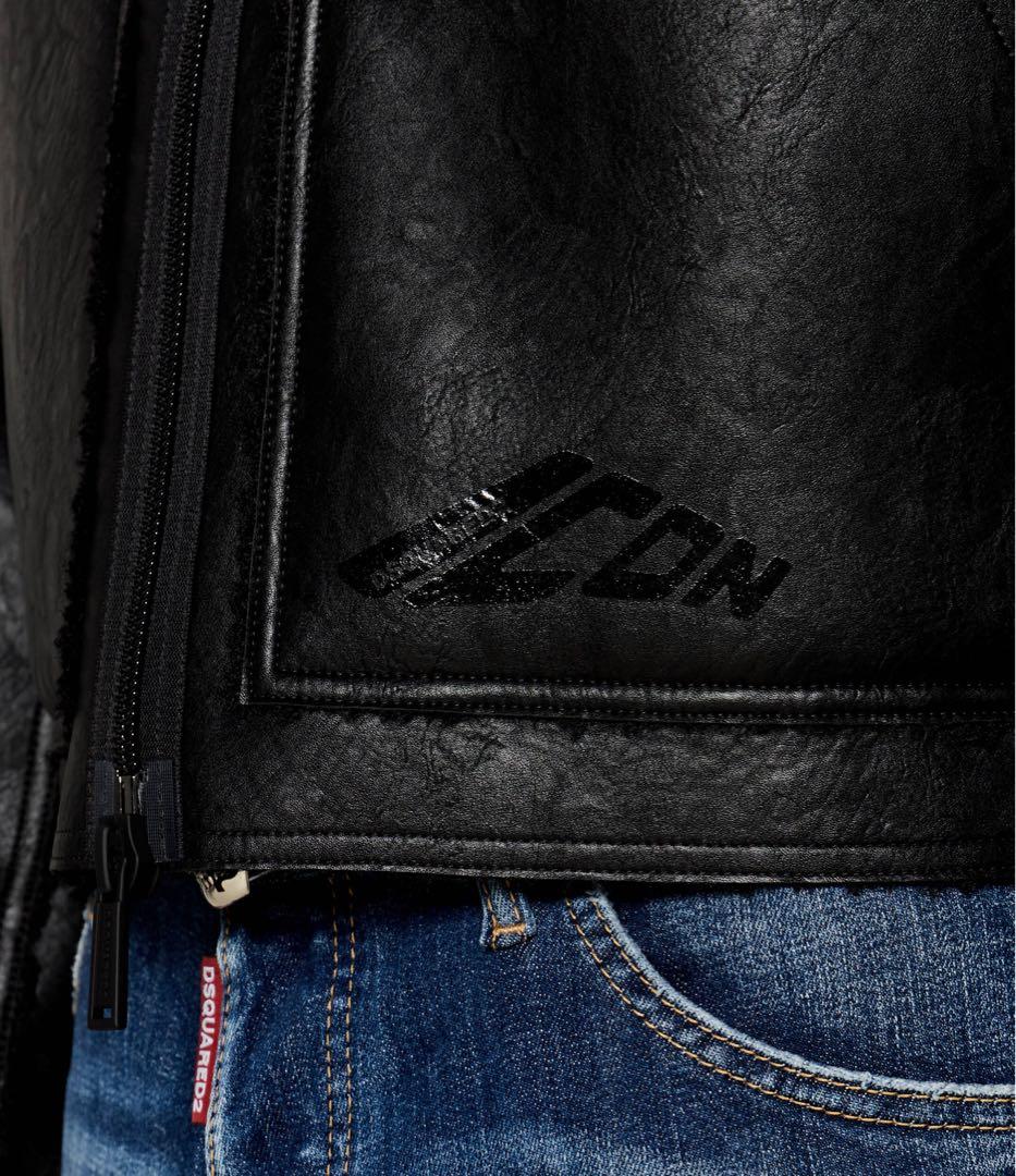 定価23万 24AW準新作・極美品 ヴィーガンレザー オーバーサイズジャケット