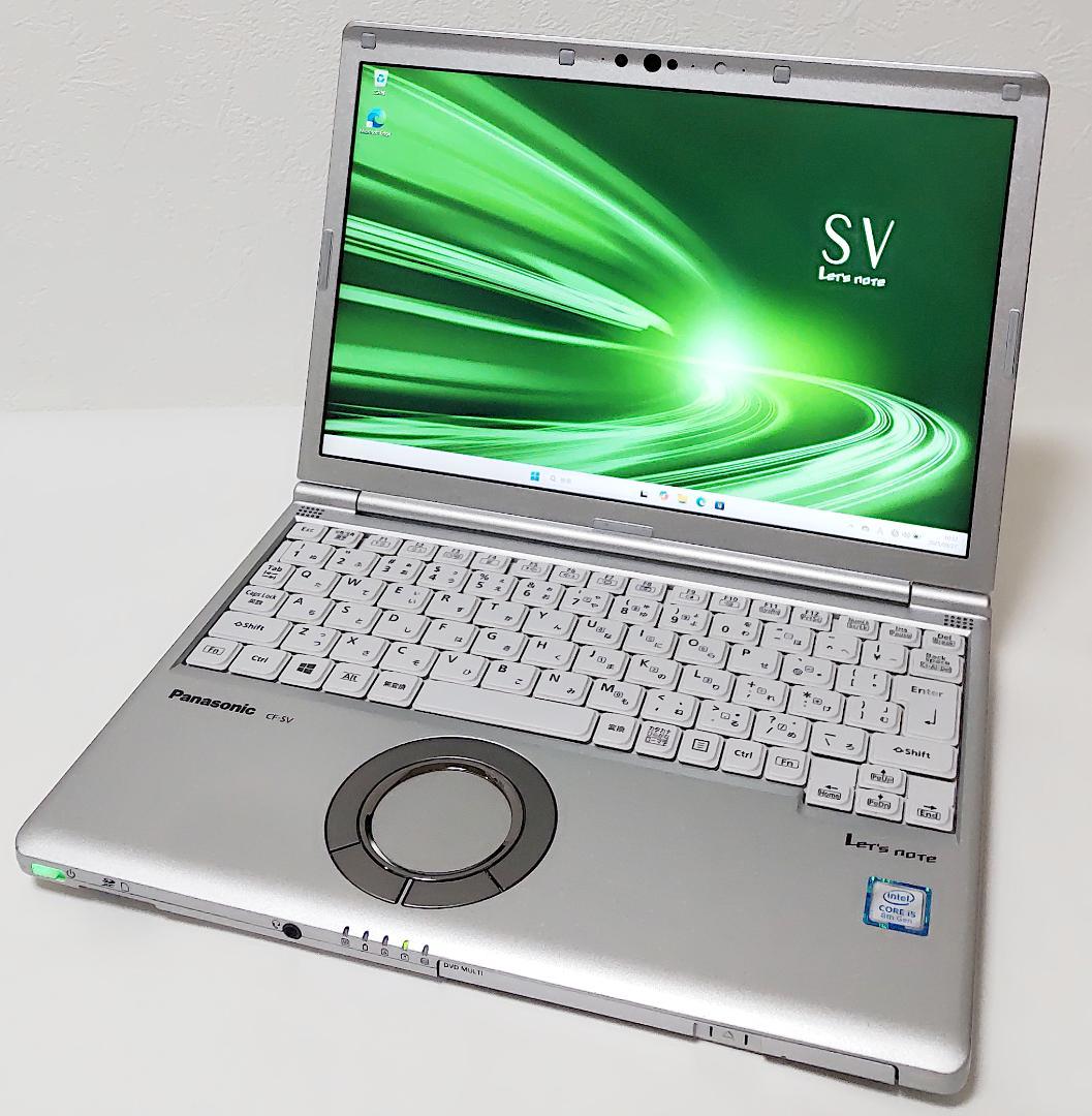【美品】CF-SV7 第8世代CPU 8GB Windows11 レッツノート