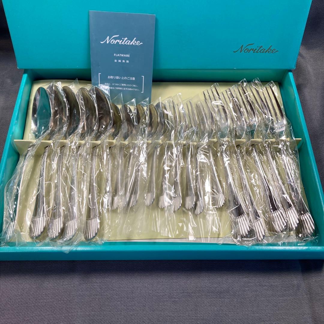 ミュウミュウ　ノリタケ　スタークレスト　スプーン　フォーク