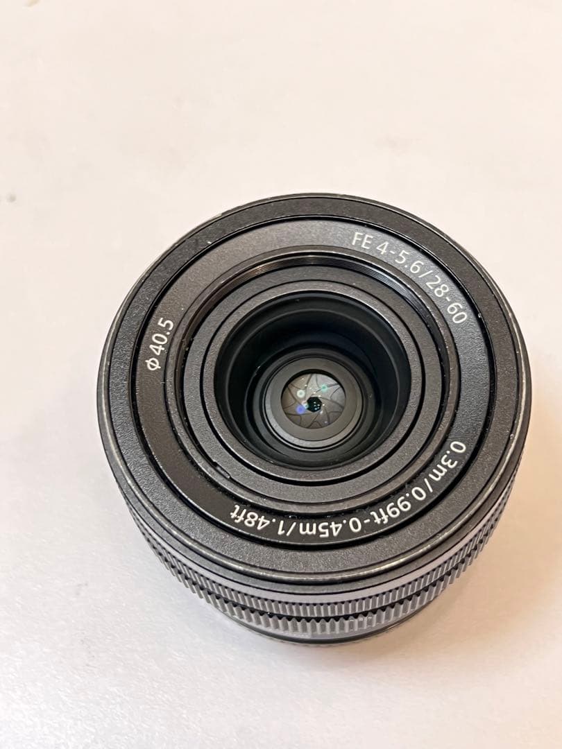 ズームレンズ SONY FE 28-60mm F4-5.6 SEL2860